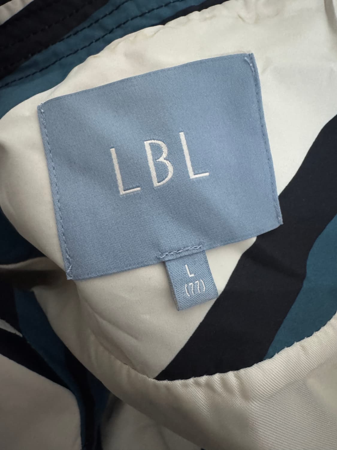 여성 LBL 22년도 패턴 벨티드 트렌치코트 77 상품이미지3