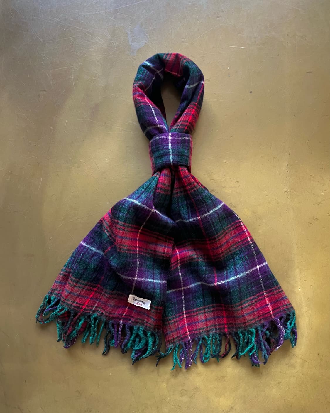 Composition by KENZO Old Check Muffler 상품이미지7