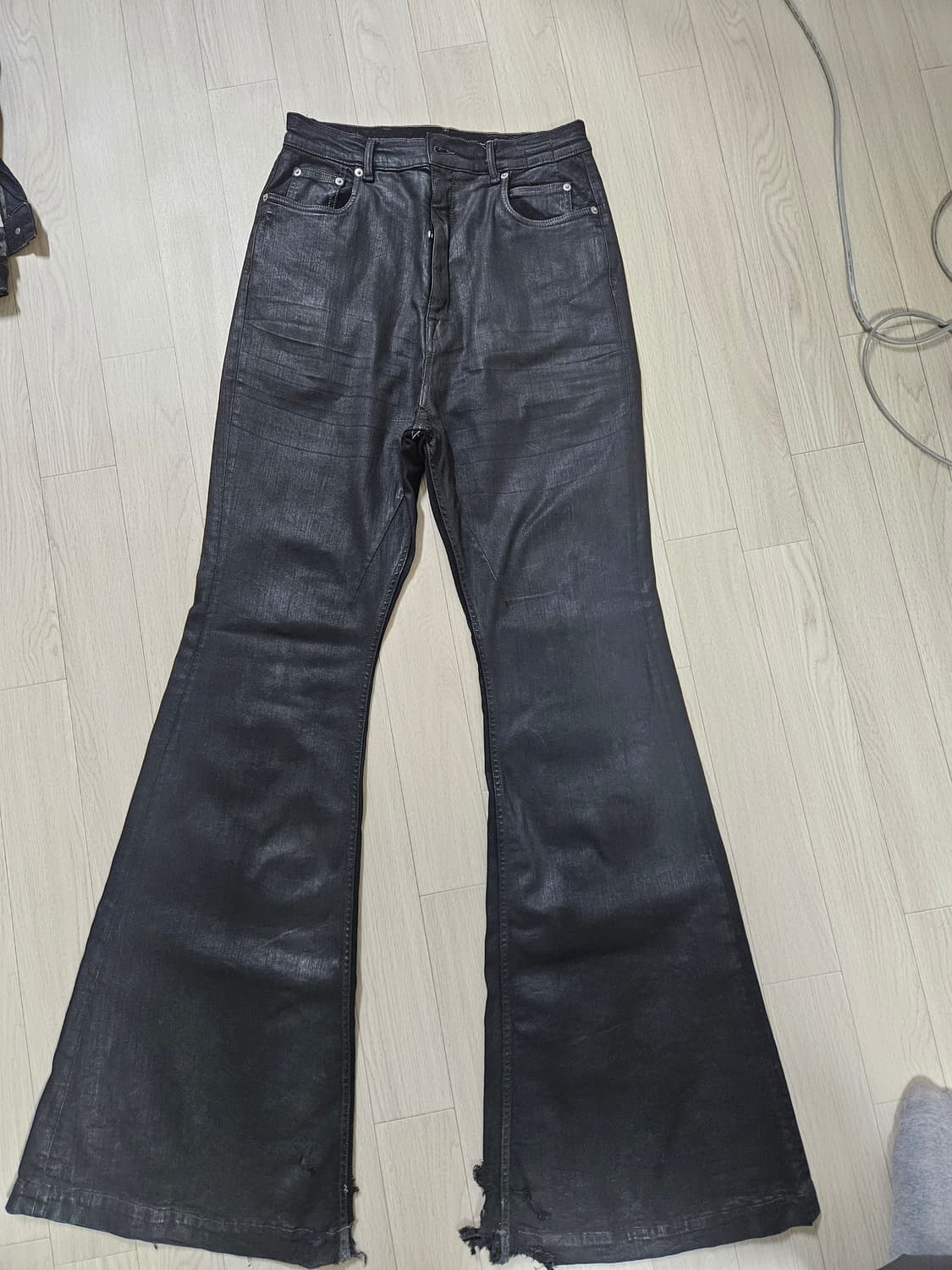 릭오웬스 다크쉐도우 볼란 부츠컷 sbw 33사이즈 상품이미지1