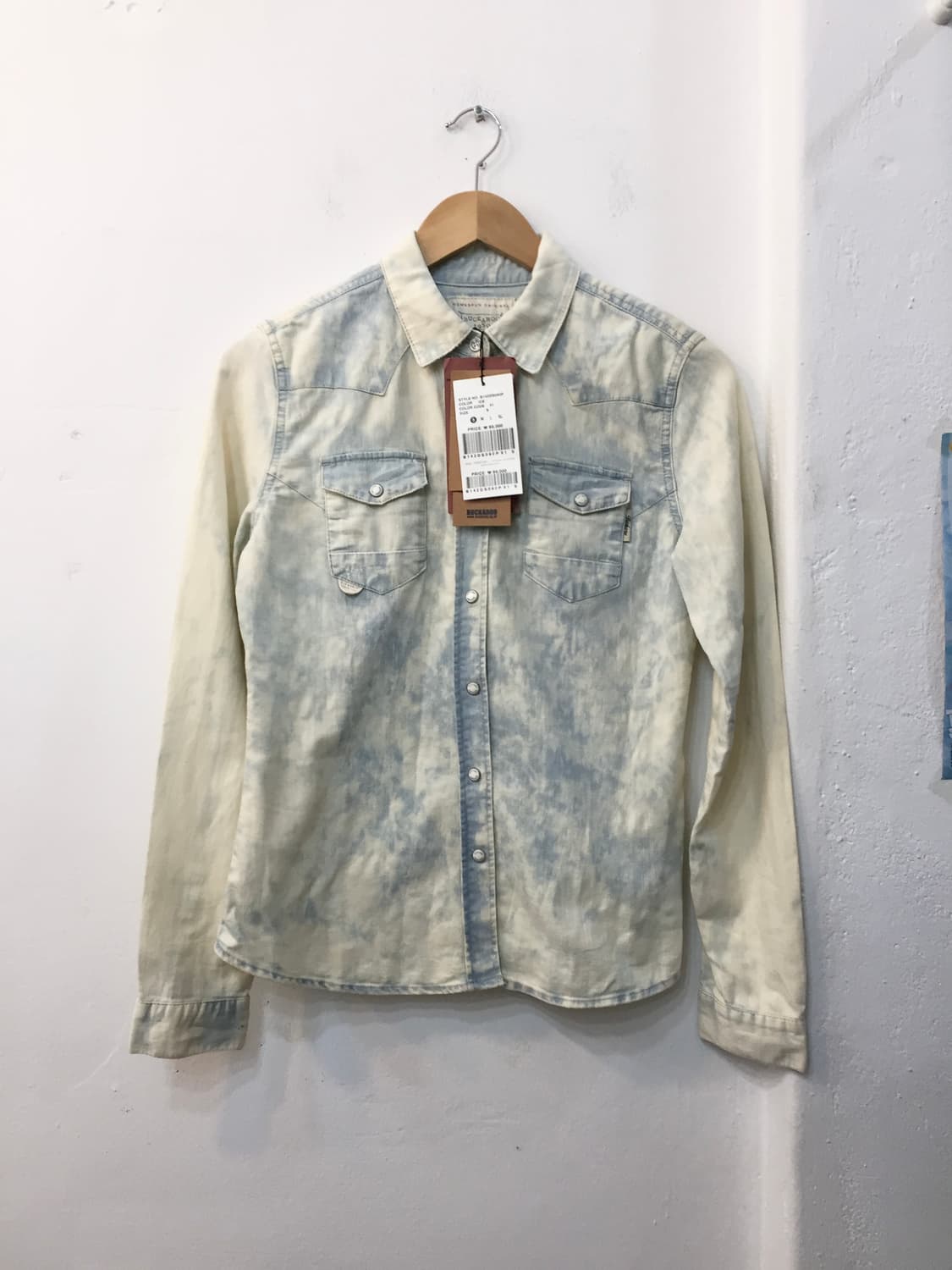 버커루 워시드 빈티지 셔츠 상품이미지1