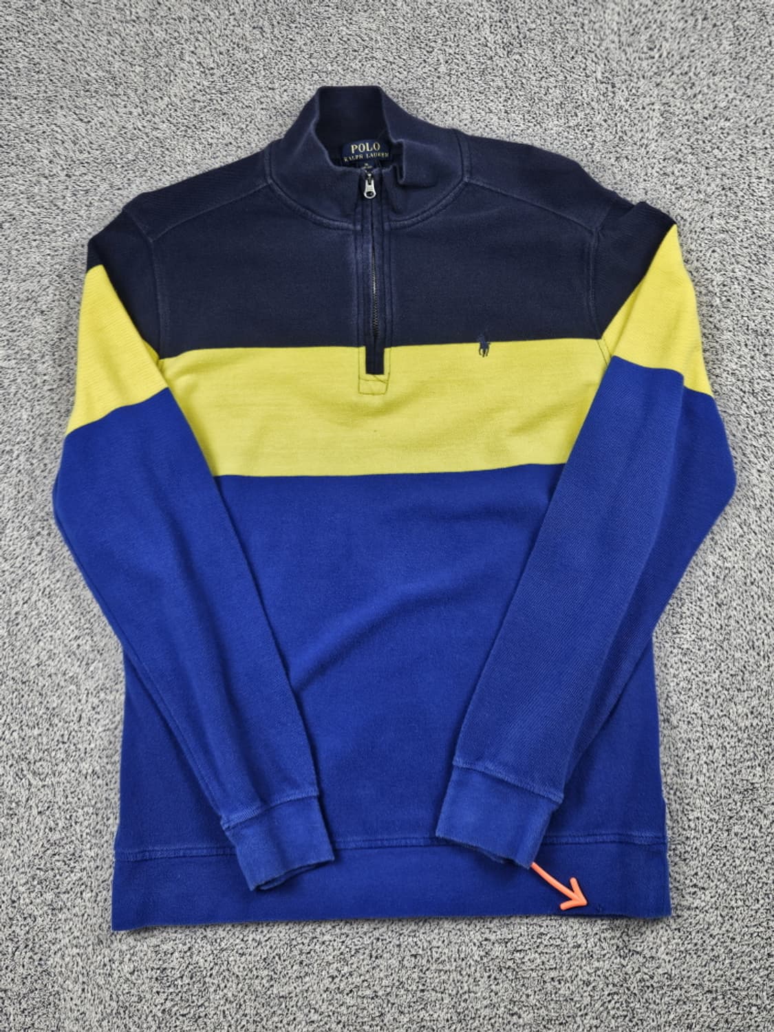 폴로랄프로렌 스트라이프 하프 집업 니트 ( XL ) / 9999 상품이미지2