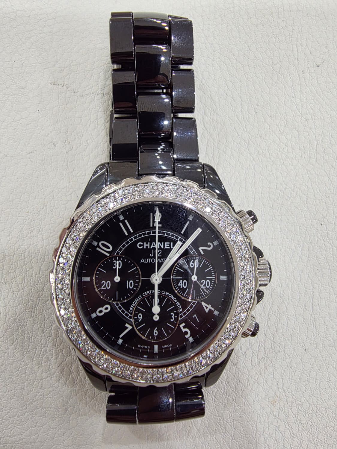 샤넬 크로노 다이아 시계 정품 상품이미지3