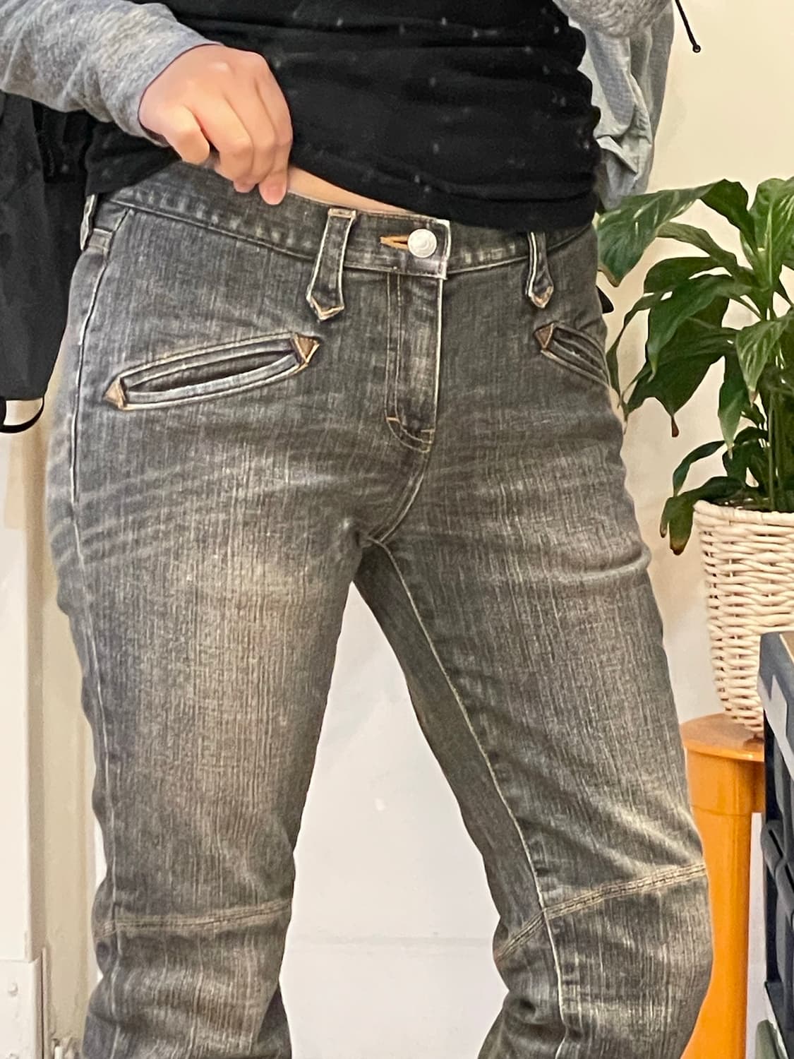 랄프로렌 웨스턴 바이크디테일 청바지 상품이미지2