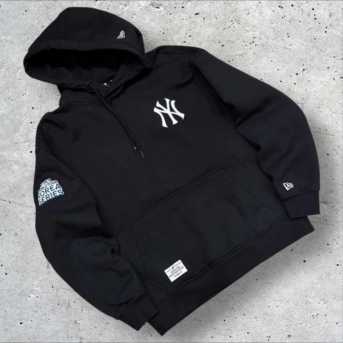 [95] 뉴에라 MLB 월드투어 코리아 시리즈 후드티 블랙 B771 상품이미지2