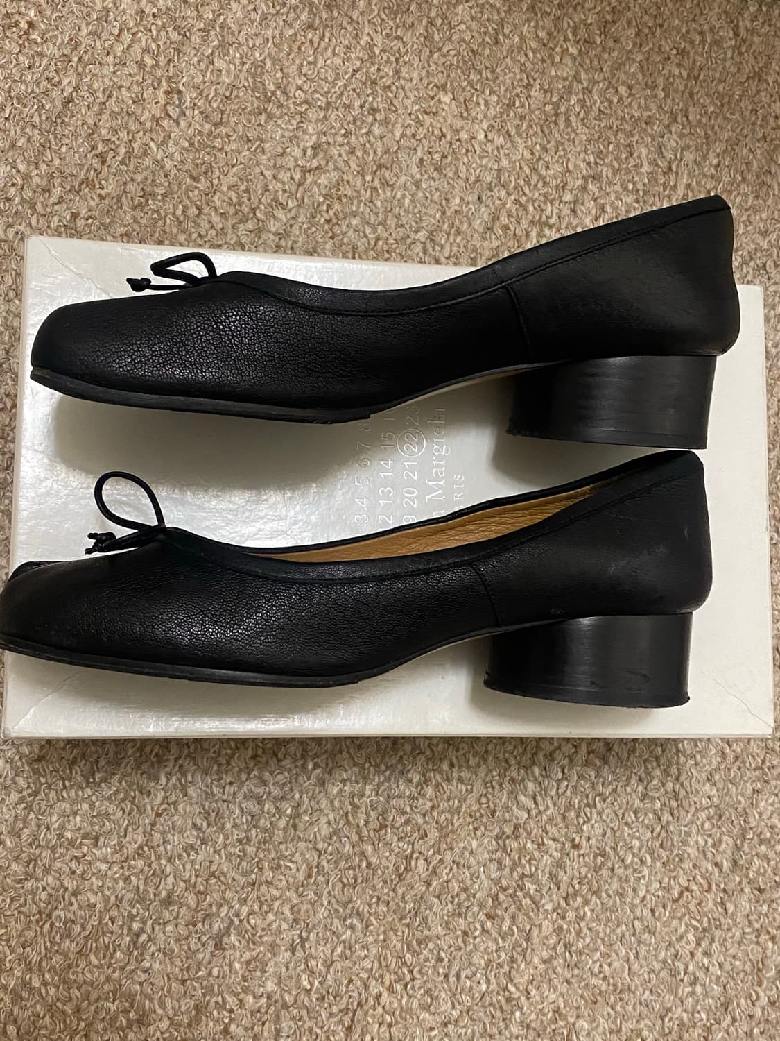 메종 마르지엘라 타비 구두 38 ½ 상품이미지3