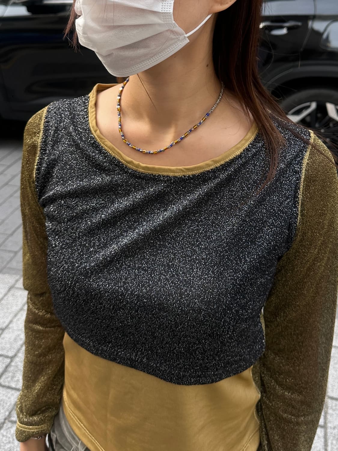 (Only 1)Karen Silver × African Glass Bea 상품이미지7