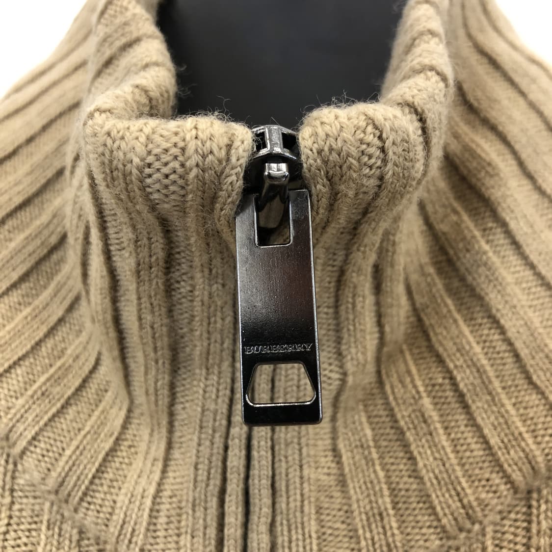 버버리 메리노울 니트집업 XS 상품이미지3