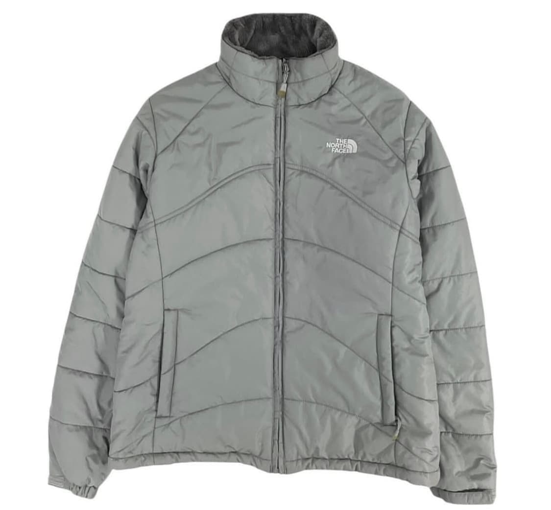  North Face 노스페이스 뮤트 민트 그레이 경량패딩 상품이미지2