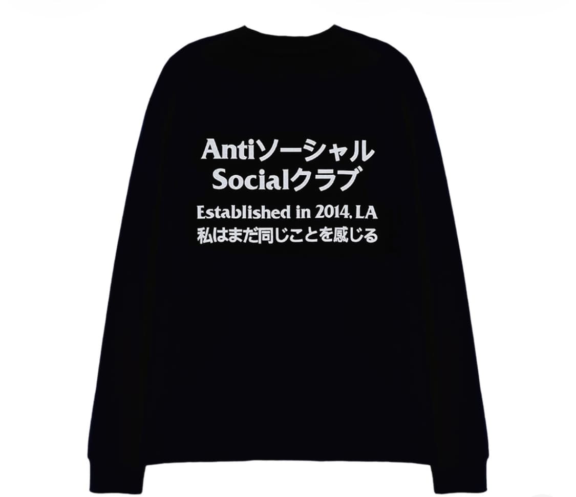 안티소셜클럽 타쿠 긴팔 Taku L/S 상품이미지1