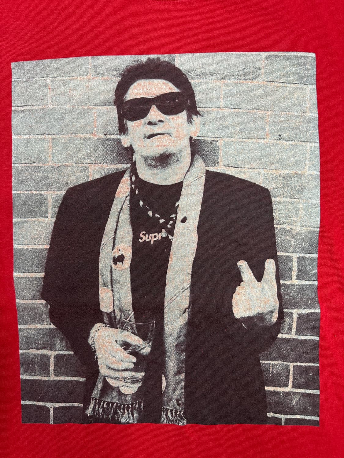 Supreme Shane Macgowan 포토 티셔츠 M 상품이미지3