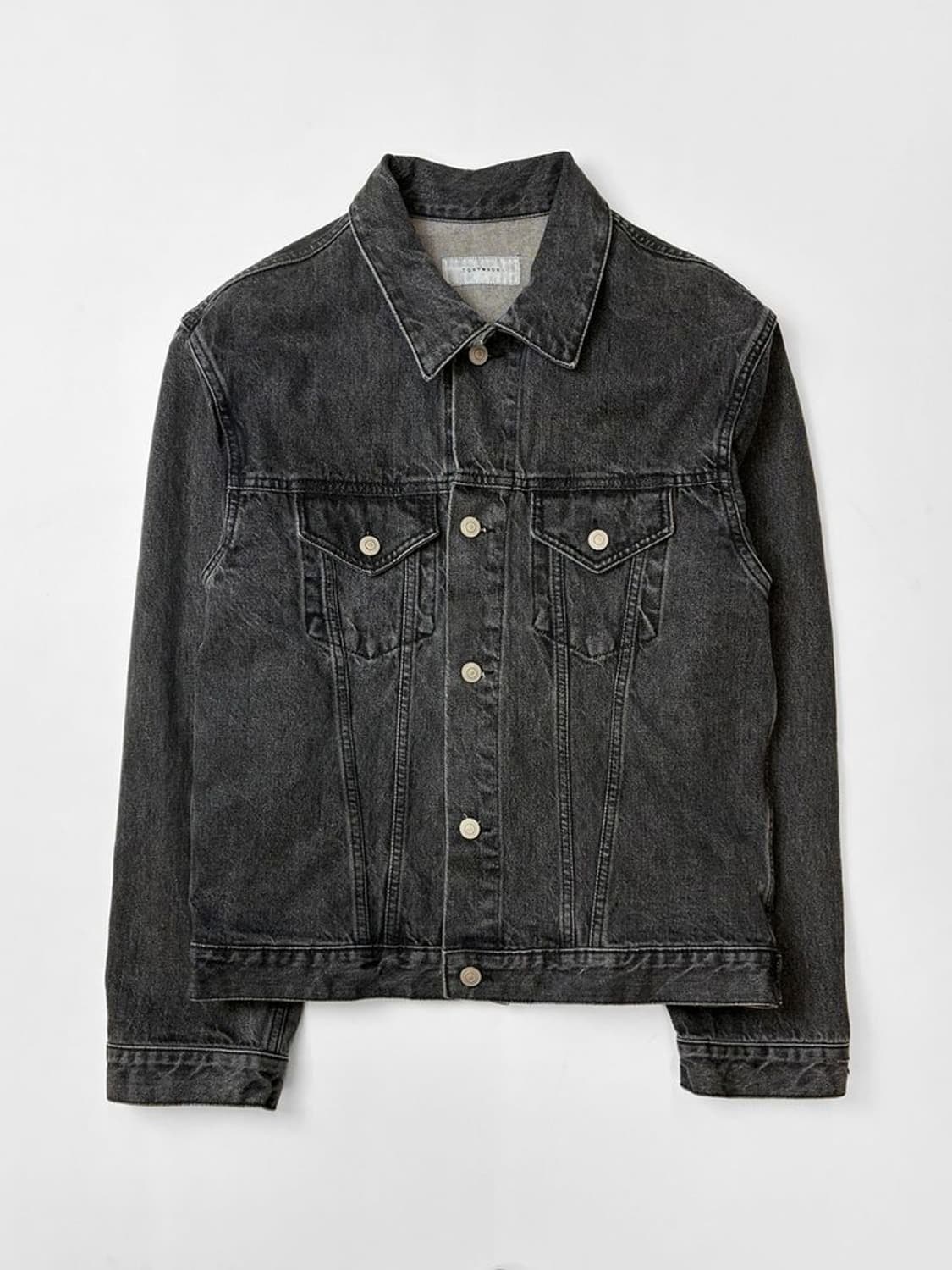 토니웩 TONYWACK 워시드 크롭 데님 자켓 PN5054 상품이미지1