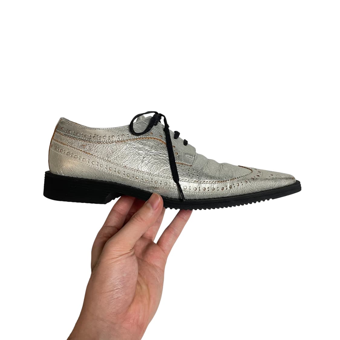 꼼데가르송 실버 코팅 슈즈 상품이미지7