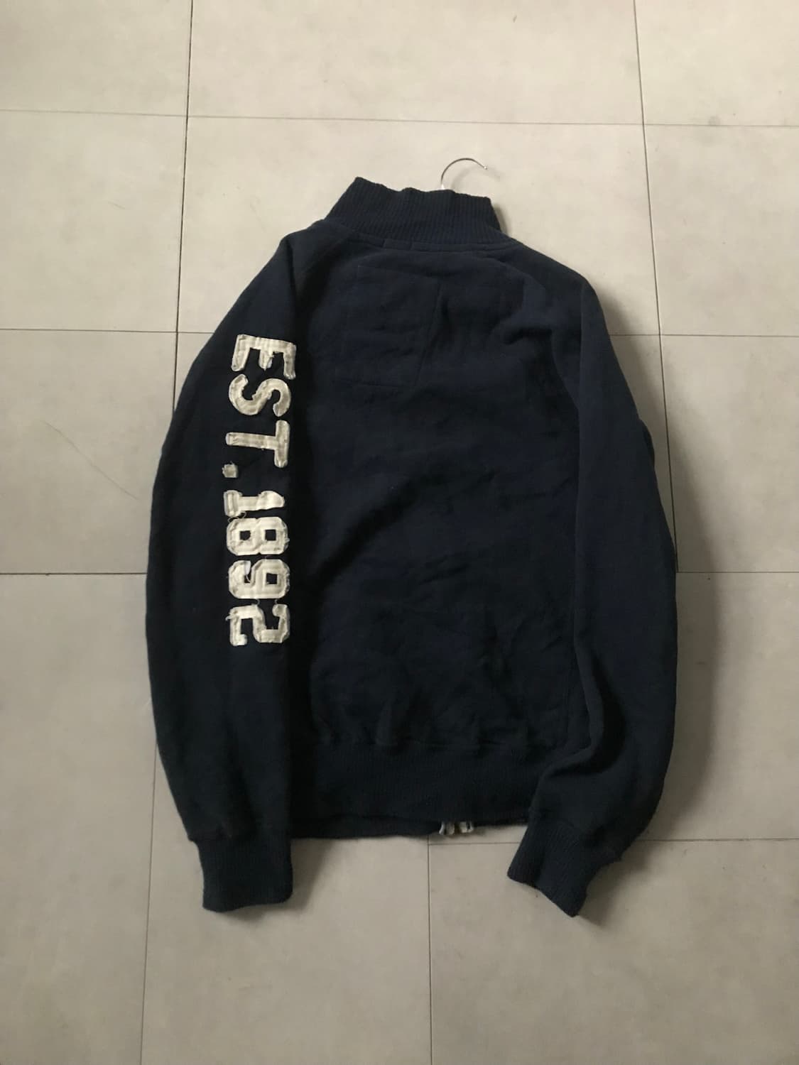 아베크롬비 네이비 사이드 스티치 면집업 상품이미지8