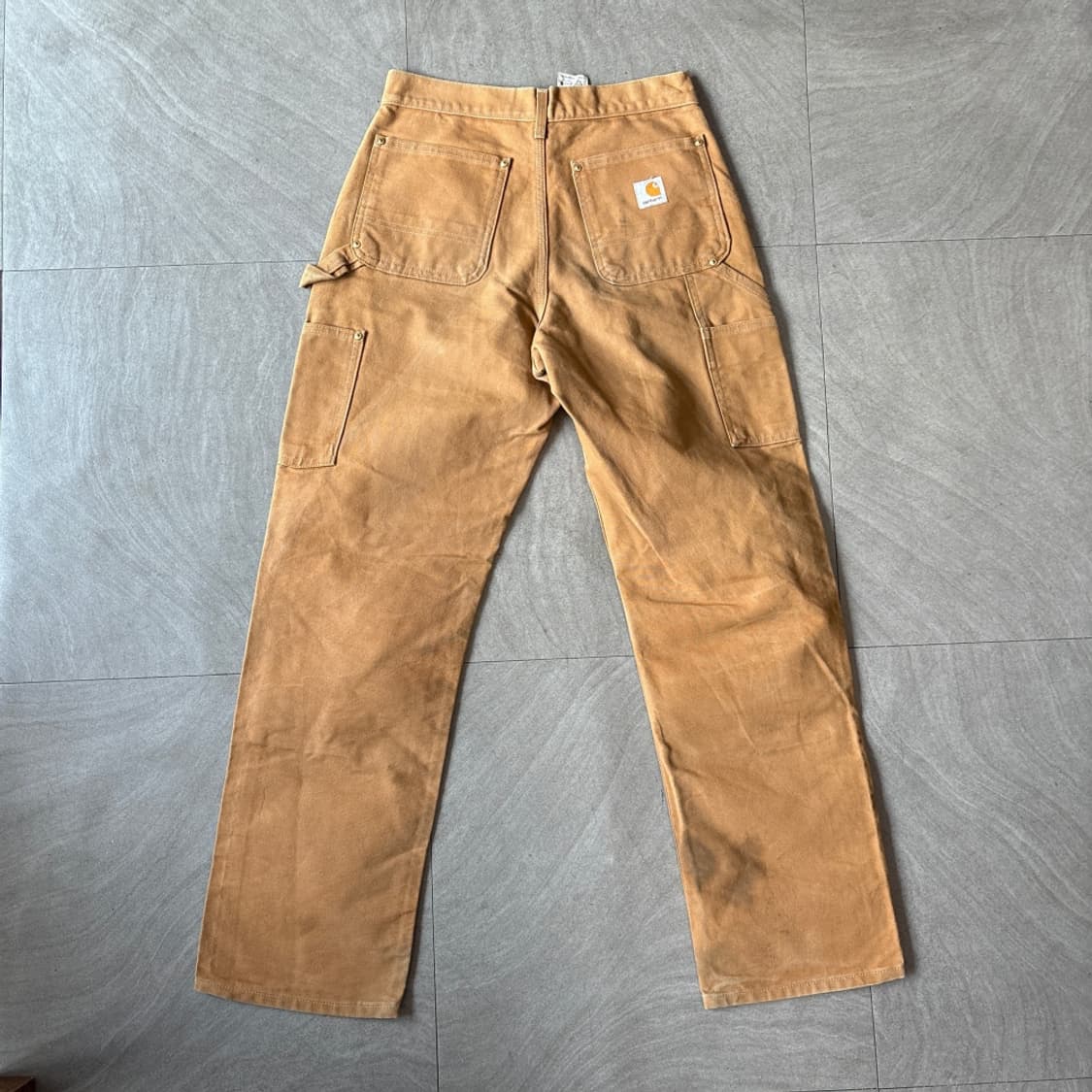 칼하트 정품 브라운 더블니 팬츠 바지 상품이미지6