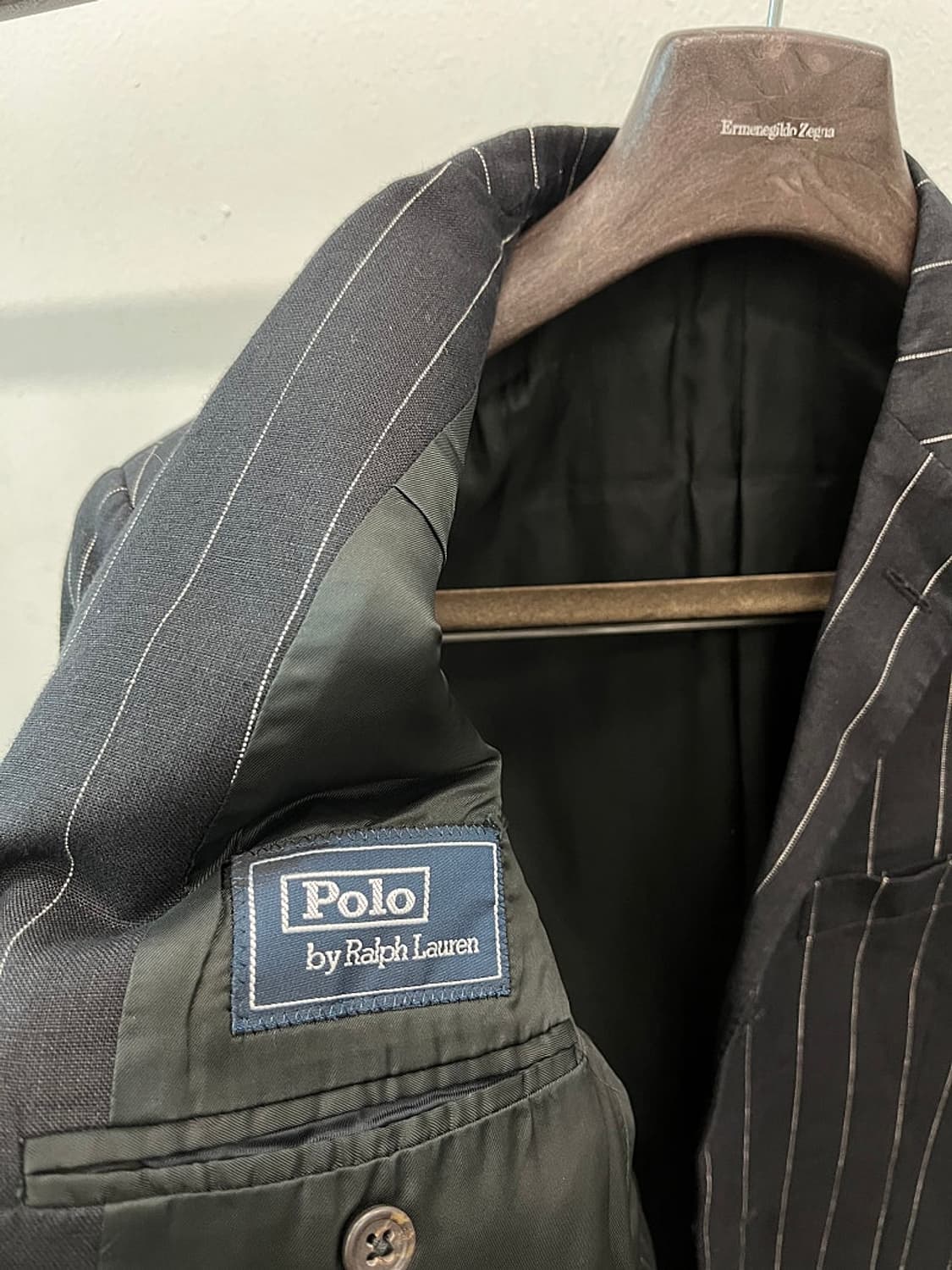 95) 폴로 이태리 스트라이프 린넨자켓  상품이미지8