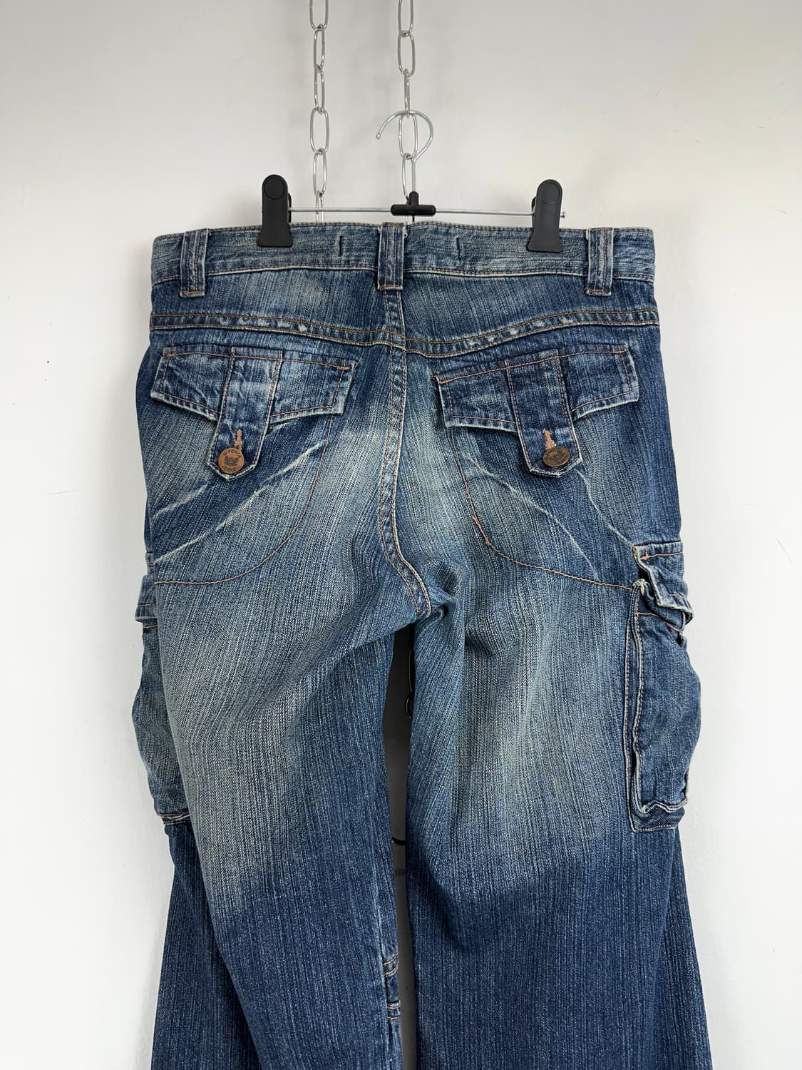 Utility Cargo Flare Denim Jeans 상품이미지8