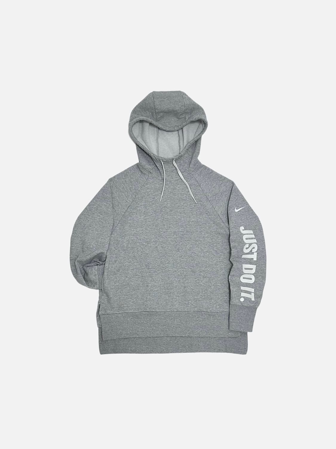 나이키 드라이핏 스우시 스펠아웃 회색 후드티 상품이미지1