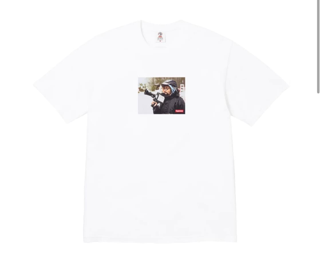 슈프림 40 에어커스 스파이크 티셔츠 화이트 XL 상품이미지1