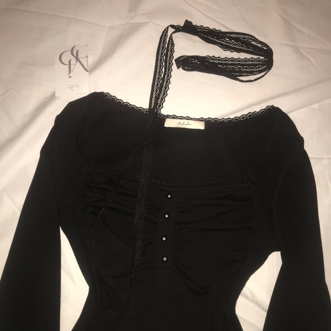 셔링 레이스 T  상품이미지2