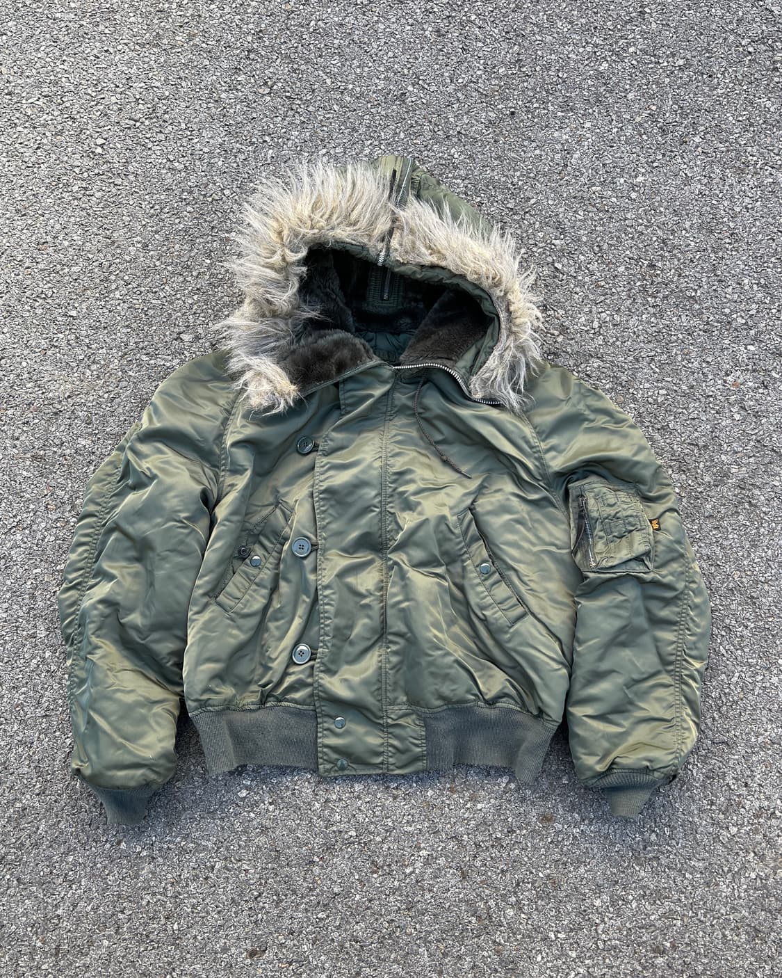 [XL] 80s 알파인더스트리 n2b 플라이트 자켓 상품이미지1