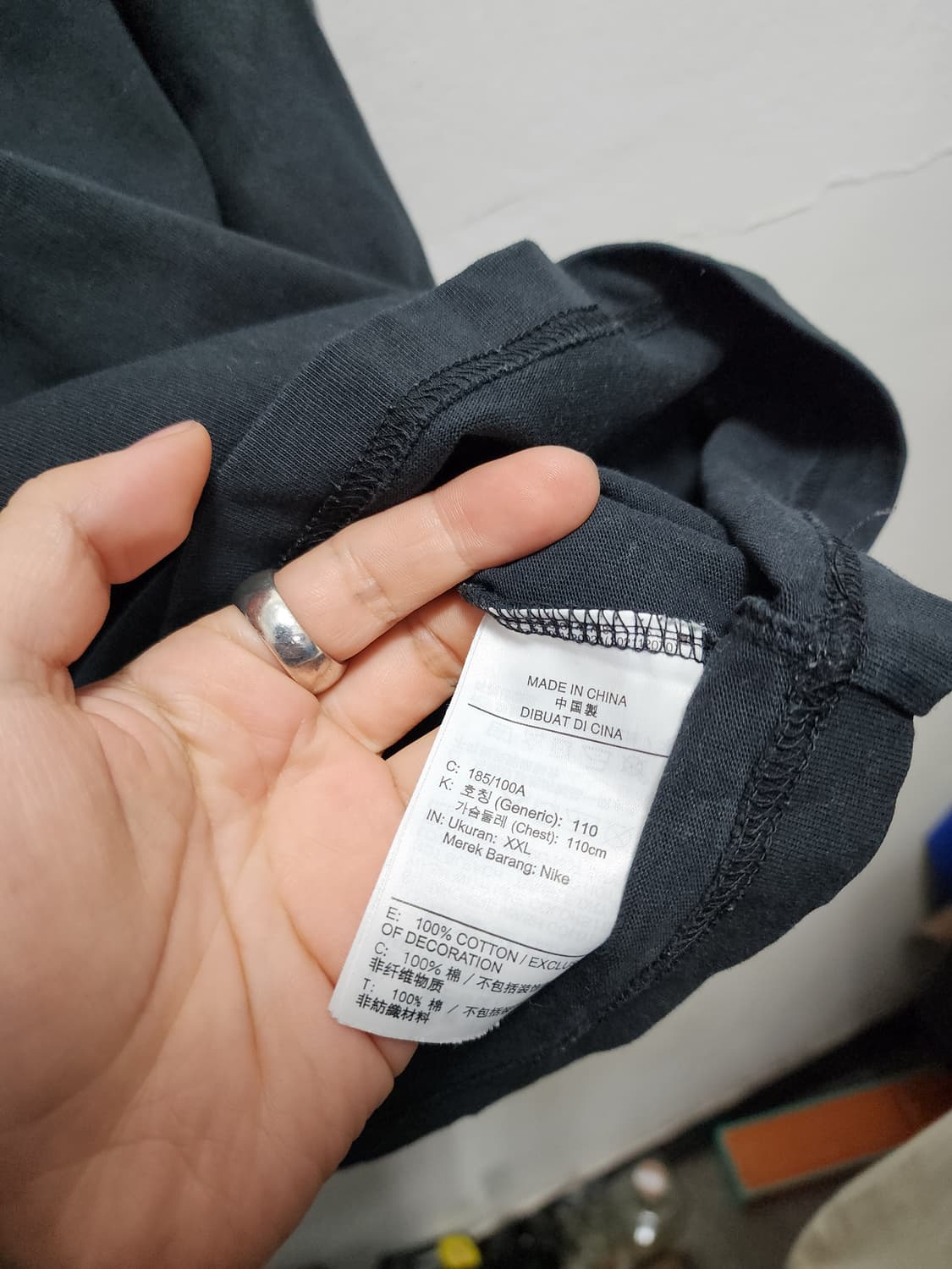 조던 자수로고 긴팔티 XXL 상품이미지5