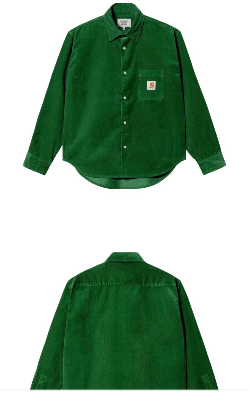 칼하트윕 코듀로이 셔츠 L사이즈 상품이미지2