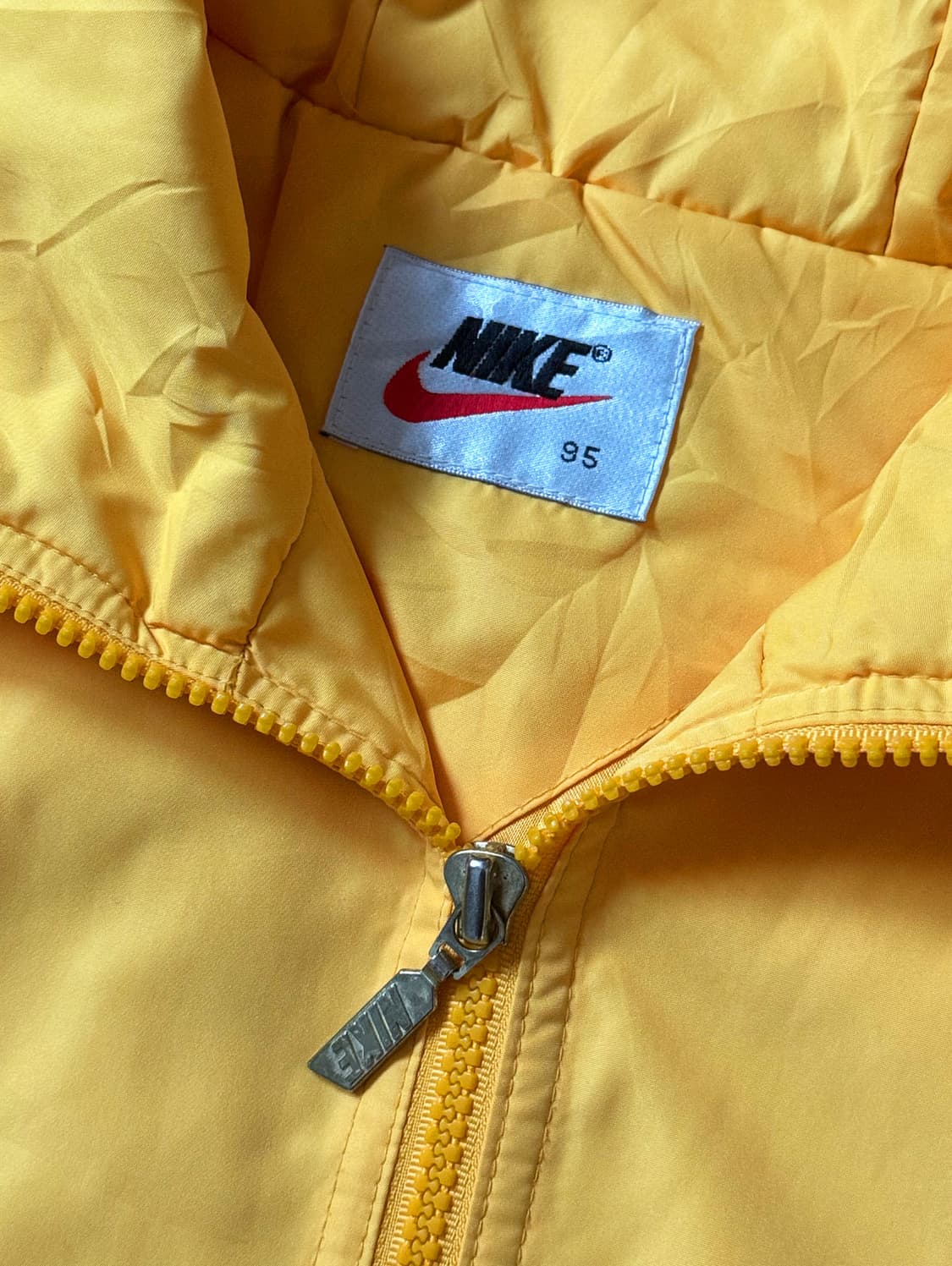 90s 나이키 스포츠 SKI 옐로우 아노락 베스트 (105-110) 상품이미지3