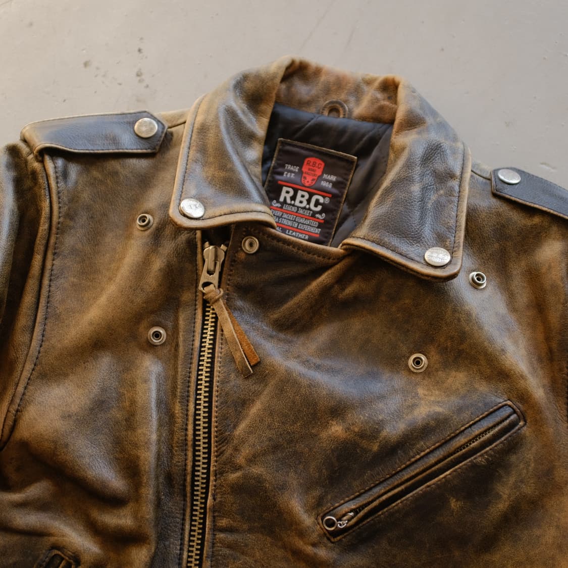 1980's R.B.C Road Masters Leather Jacket 상품이미지9