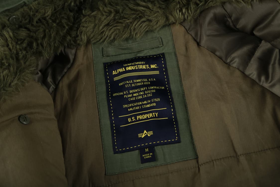 [M] 알파인더스트리 N-3B 플라이트 자켓 상품이미지5