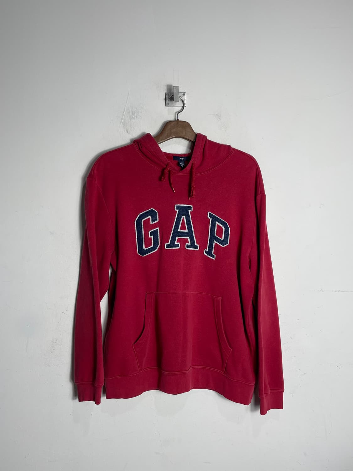 GAP 갭 레드 후드티 상품이미지1