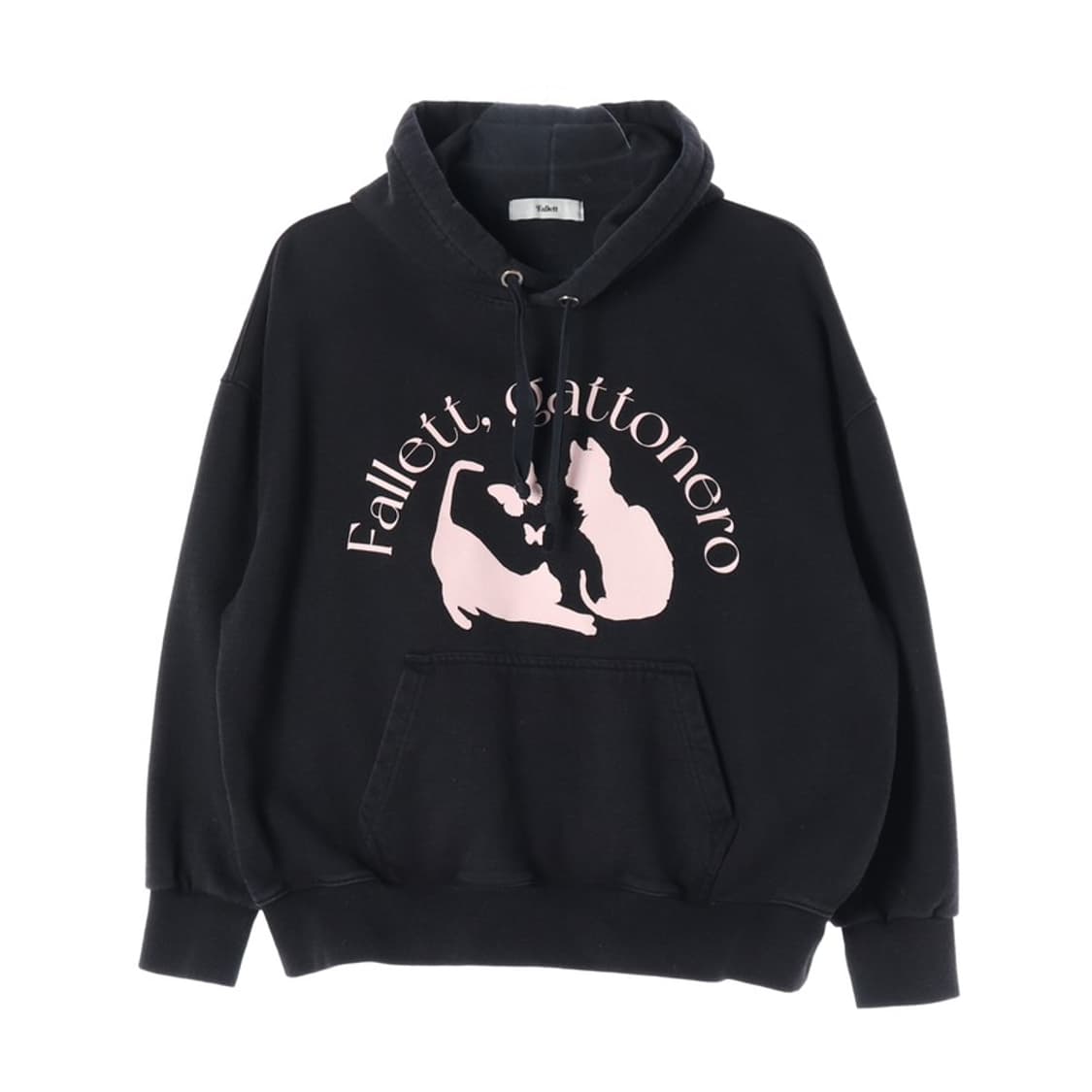 팔렛 가토네로 블랙 캣 그래픽 후드티 상품이미지1