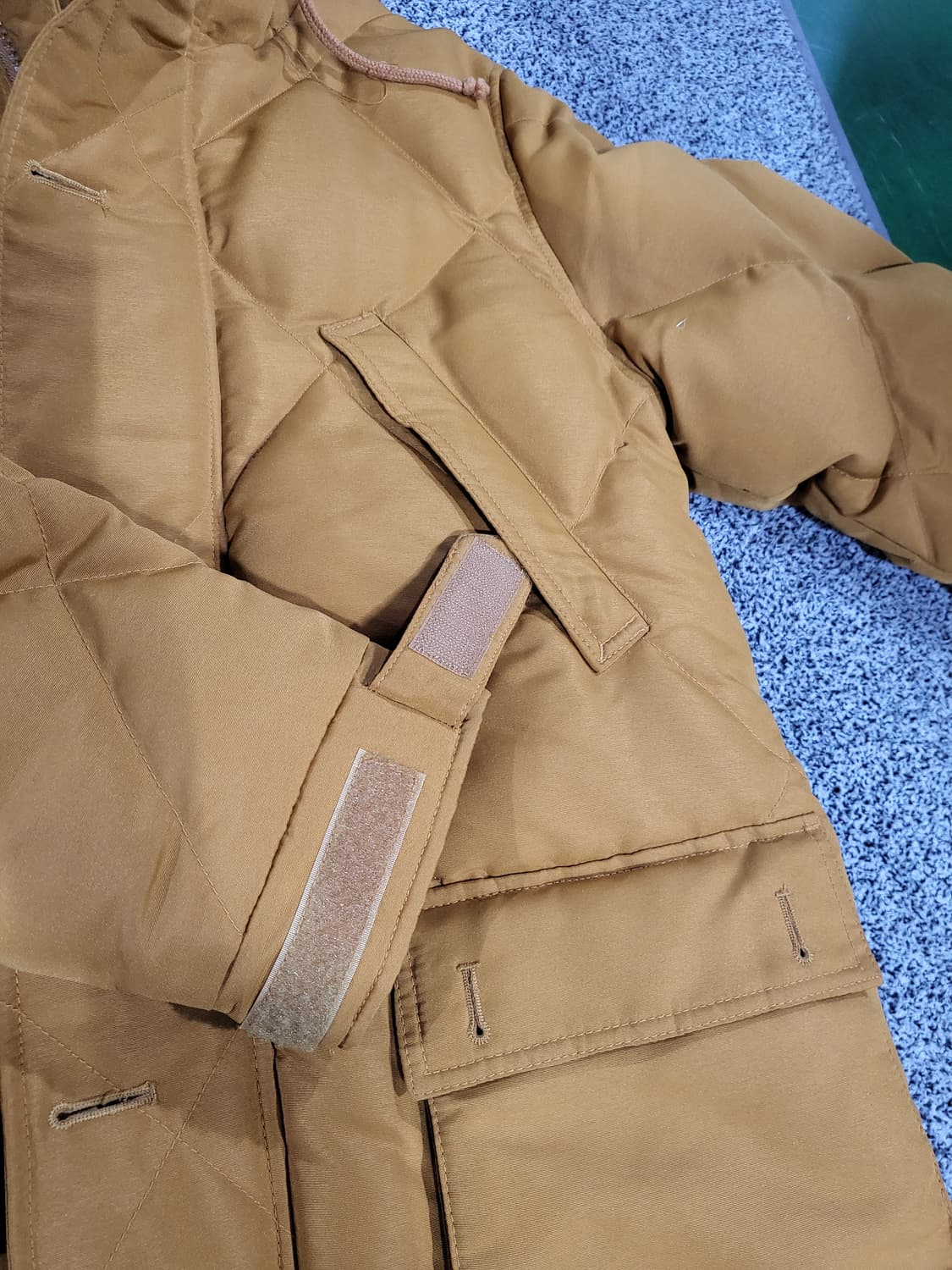 펠틱스 오리털 겨울 아우터 (머스타드) 상품이미지8