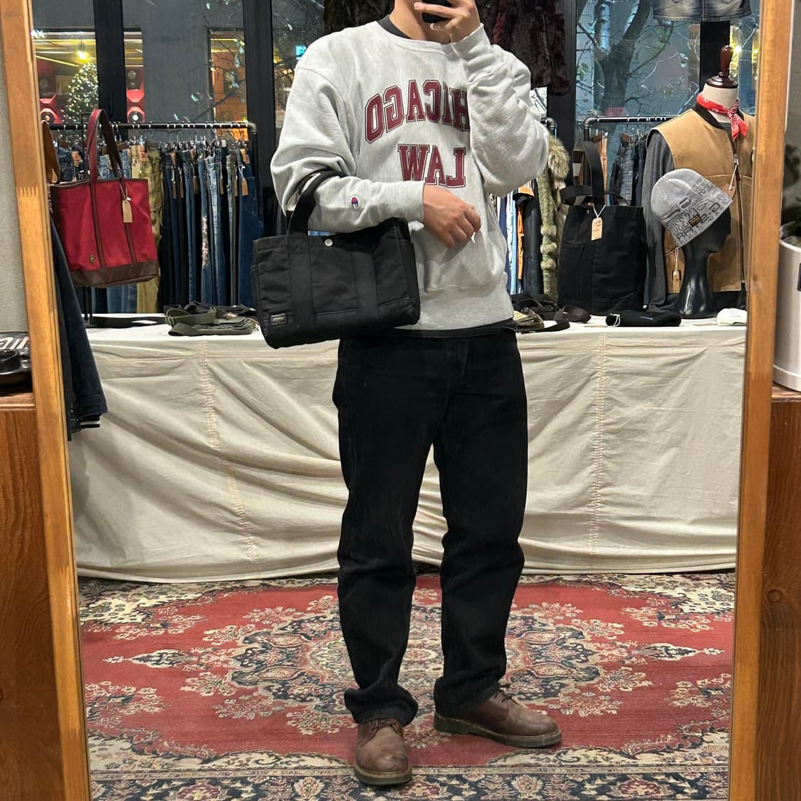 요시다 포터 페인트 토트백 숄더백 가방 에르메스 후루토 상품이미지9