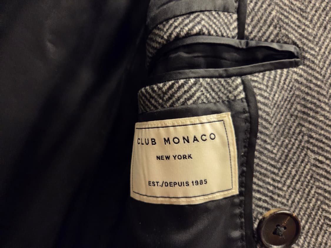 클럽모나코 더블브레스티드코트 상품이미지5