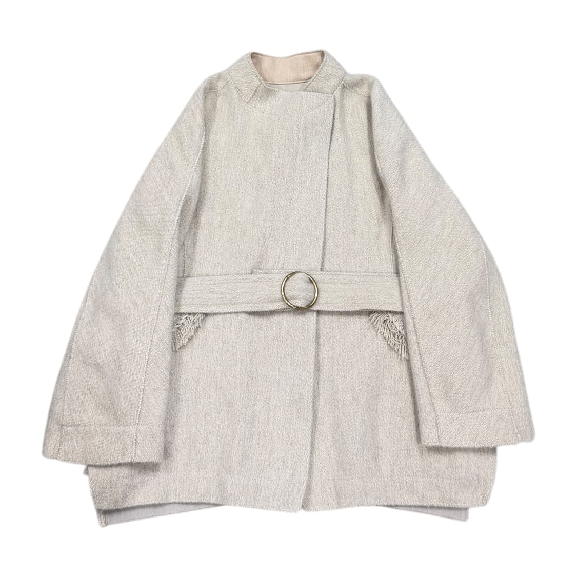 타임 앙고라 울 벨티드 자켓 상품이미지1