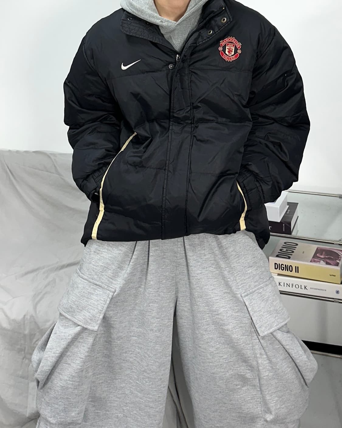 나이키 맨체스터 유나이티드 푸퍼 박지성 패딩 L 상품이미지3