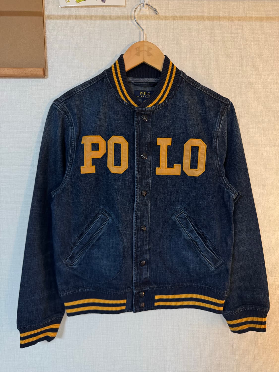 [L]폴로 랄프로렌 데님 베이스볼 자켓 상품이미지1