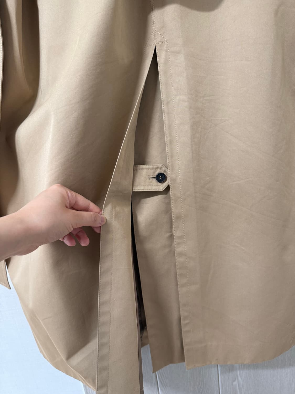 LFM 롱 트렌치 코트 상품이미지8