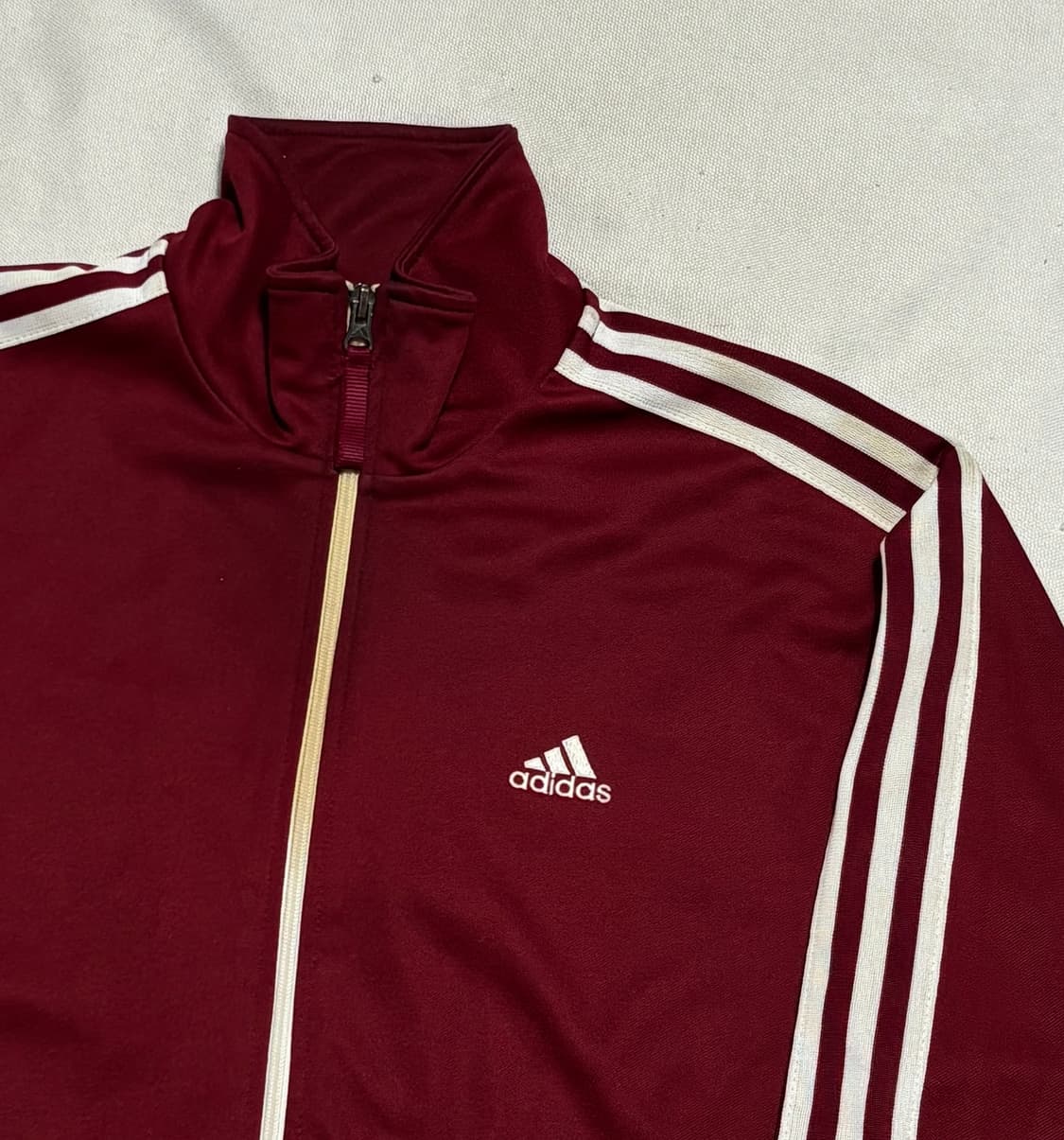 2XL 아디다스 빈티지 버건디 트렉탑 상품이미지1