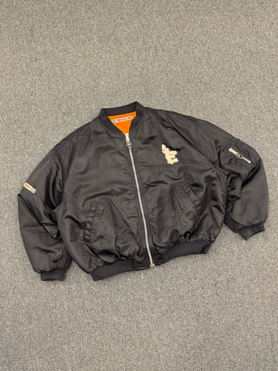 L)American vintage 패치포인트 MA-1 항공점퍼 상품이미지2