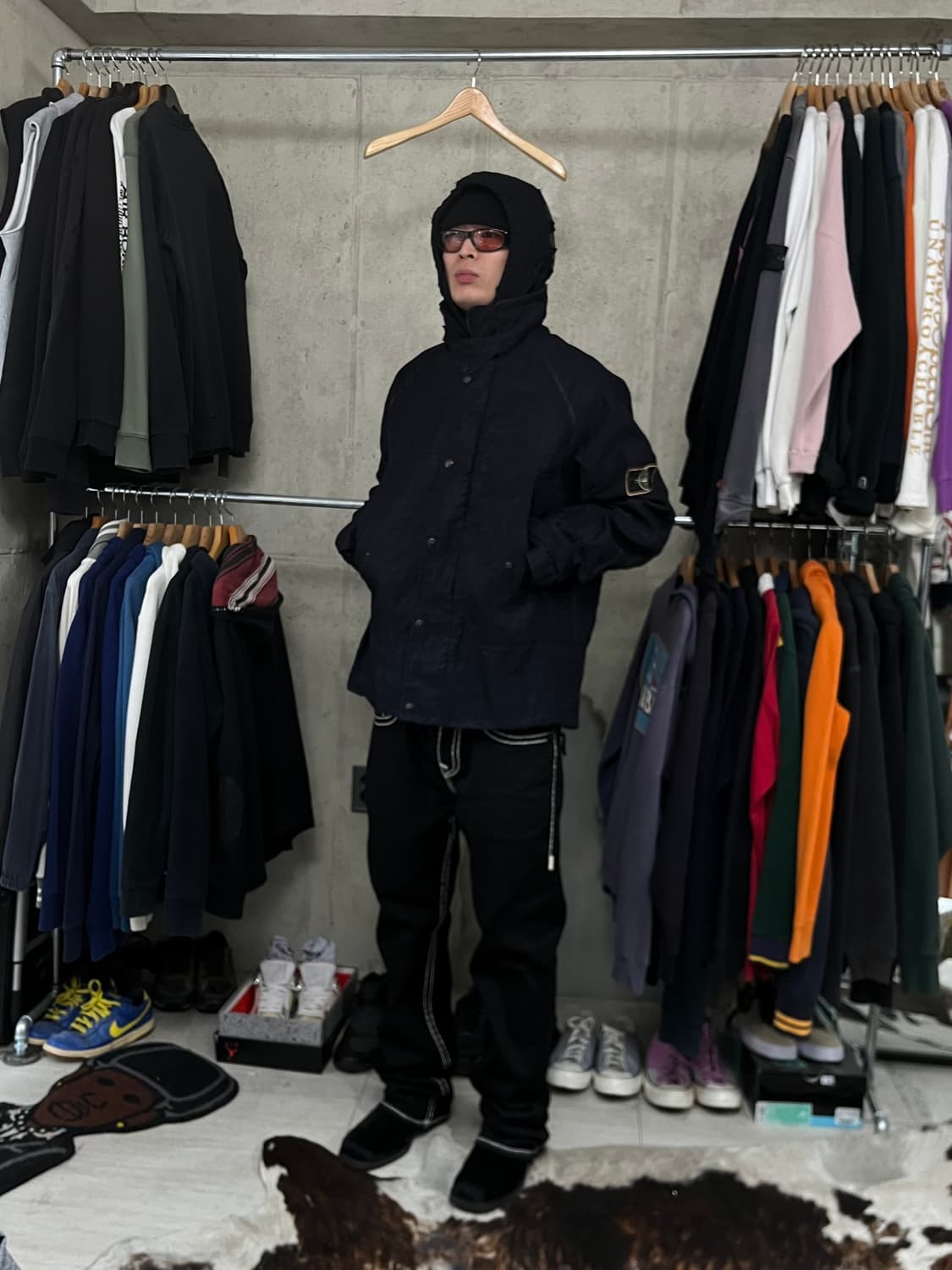 90s STONE ISLAND NYLON JACKET 상품이미지1