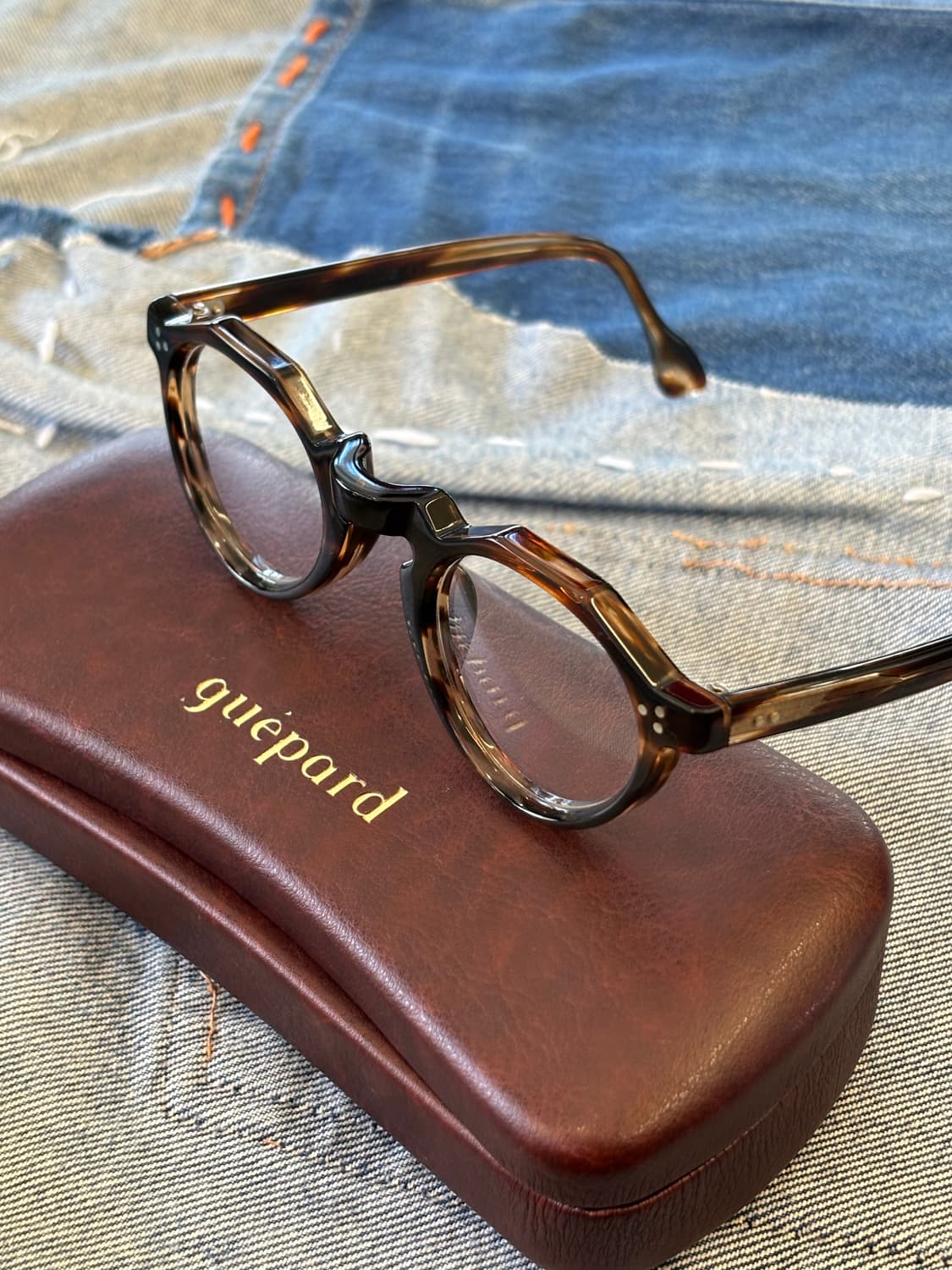 Guepard GP15 havana glasses 상품이미지3