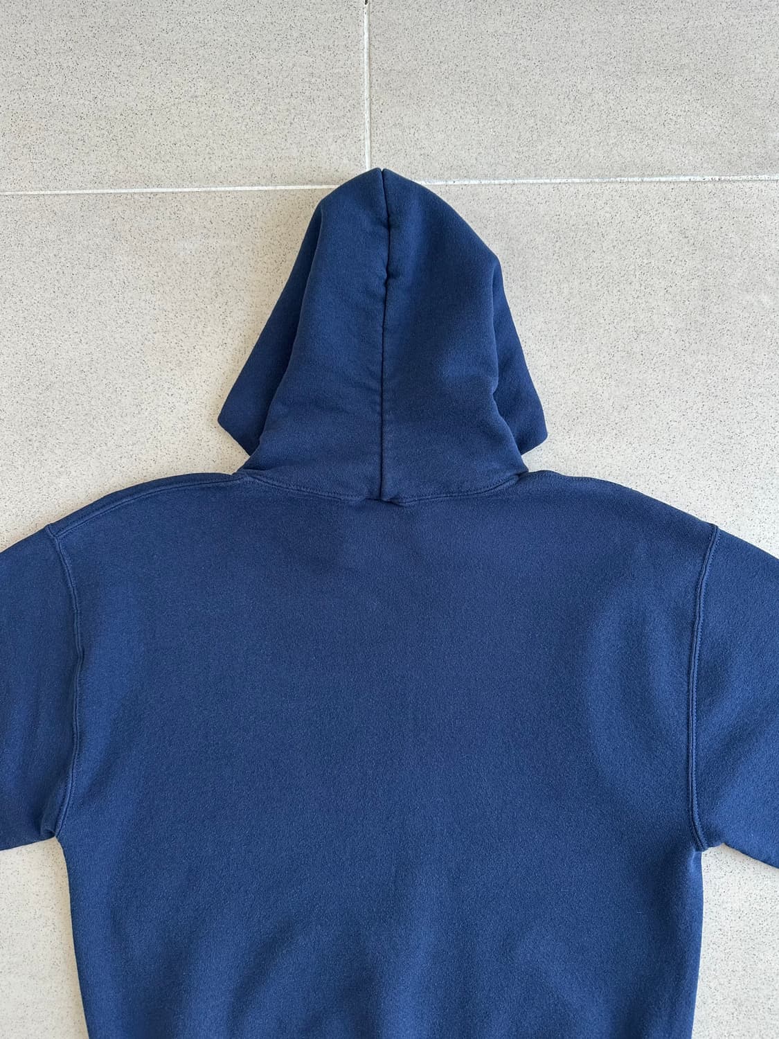 90s 빈티지 러셀 후드 네이비 M 상품이미지5