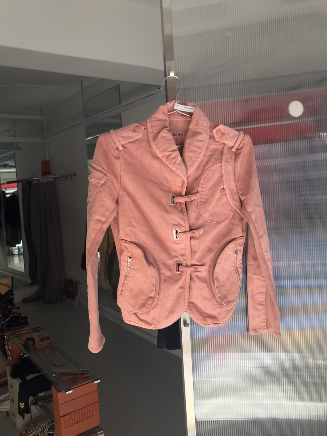 데님 원단배색 디테일자켓  상품이미지1