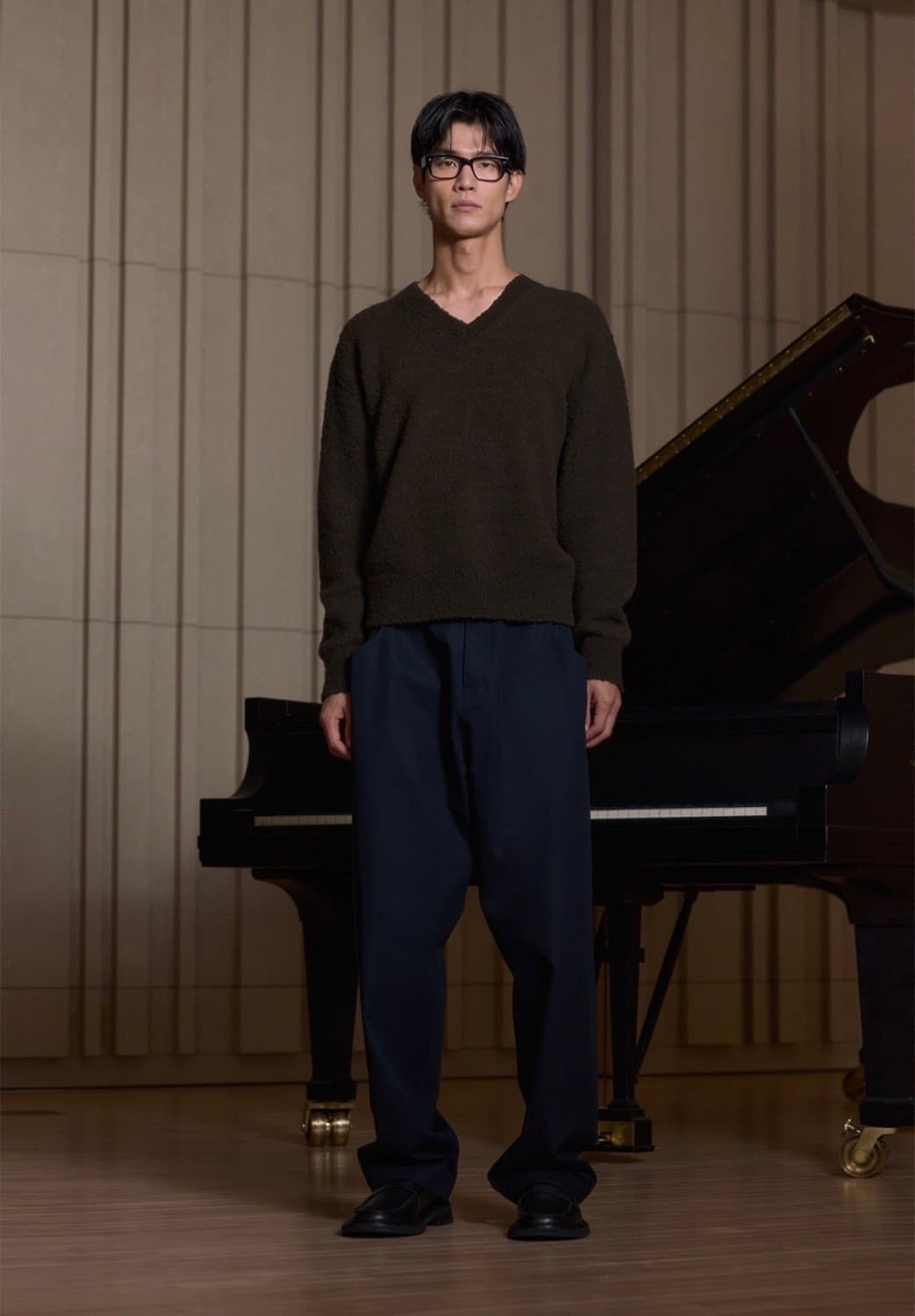 Stu 카센티노 니트 브라운 L 상품이미지1