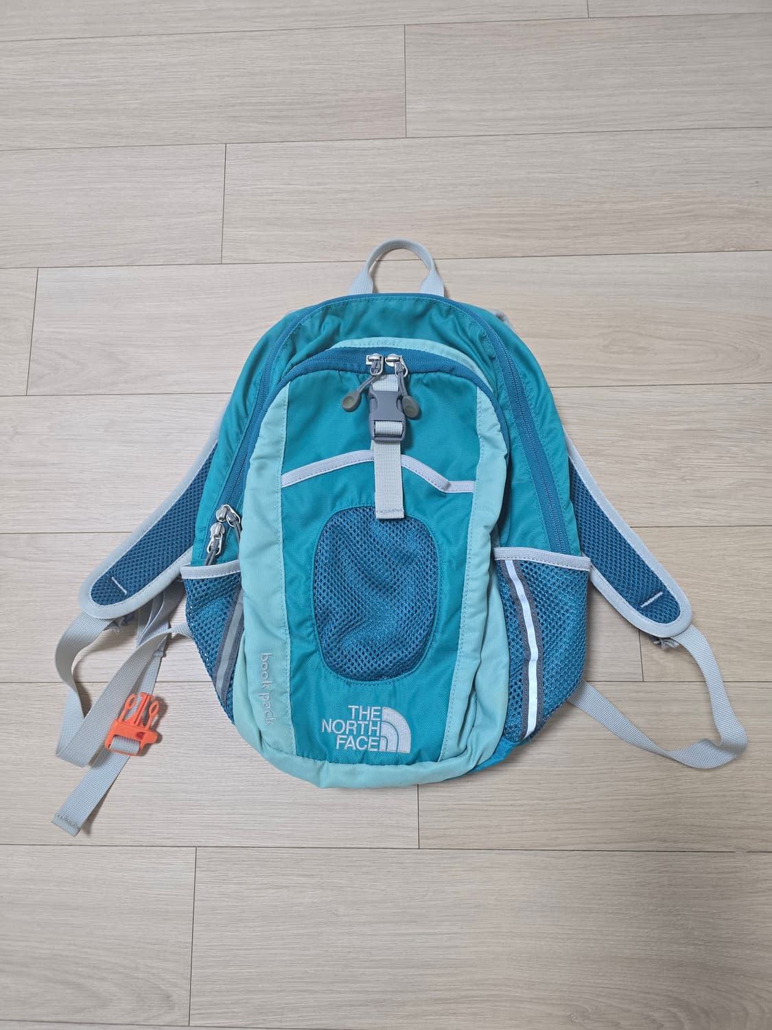 노스페이스 키즈 청록 민트 백팩 상품이미지1