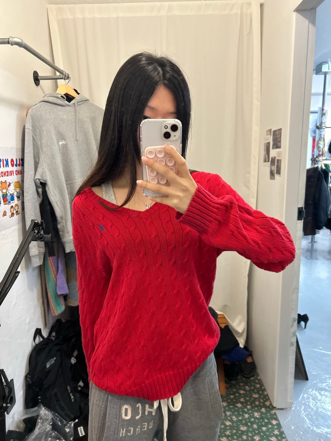 폴로 랄프로렌 브이넥 니트 상품이미지1