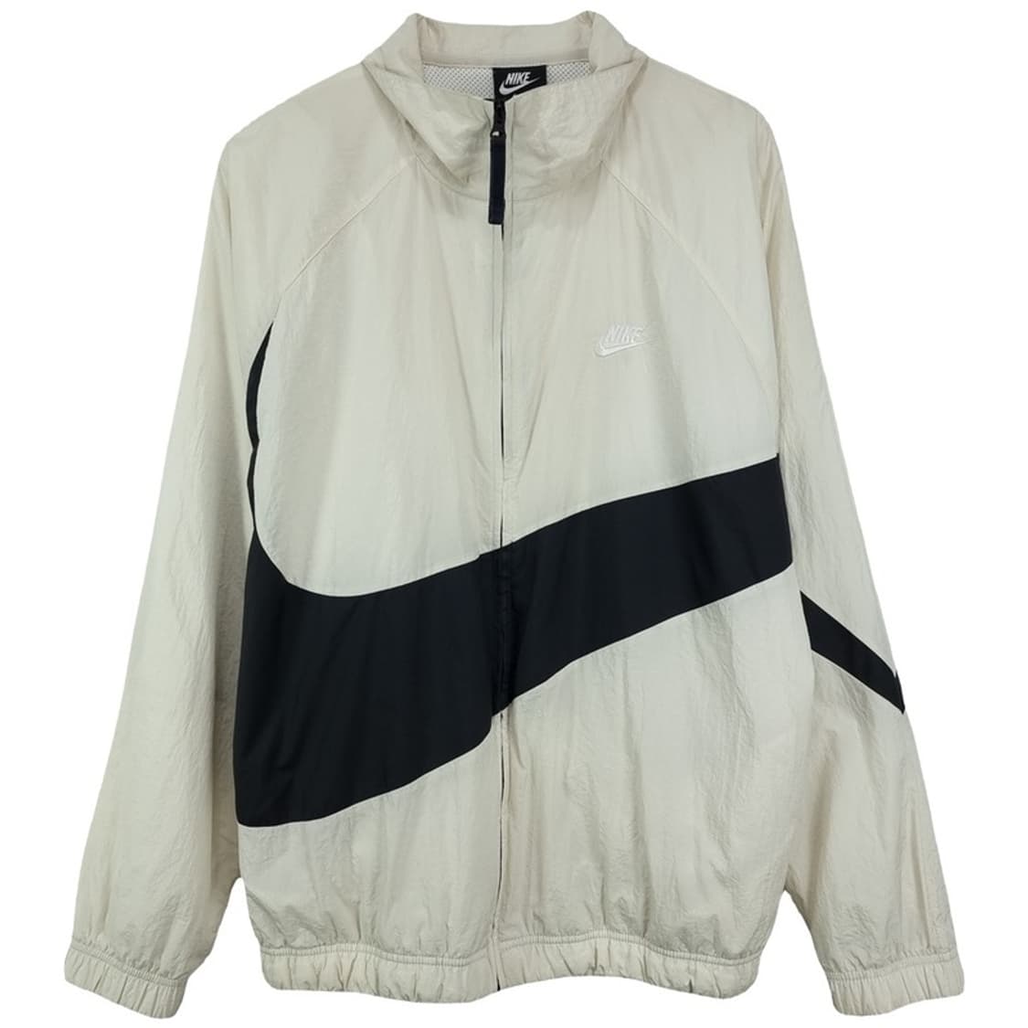 [나이키] 빅 스우시 오버사이즈 바람막이 자켓 아이보리 M19005 상품이미지2