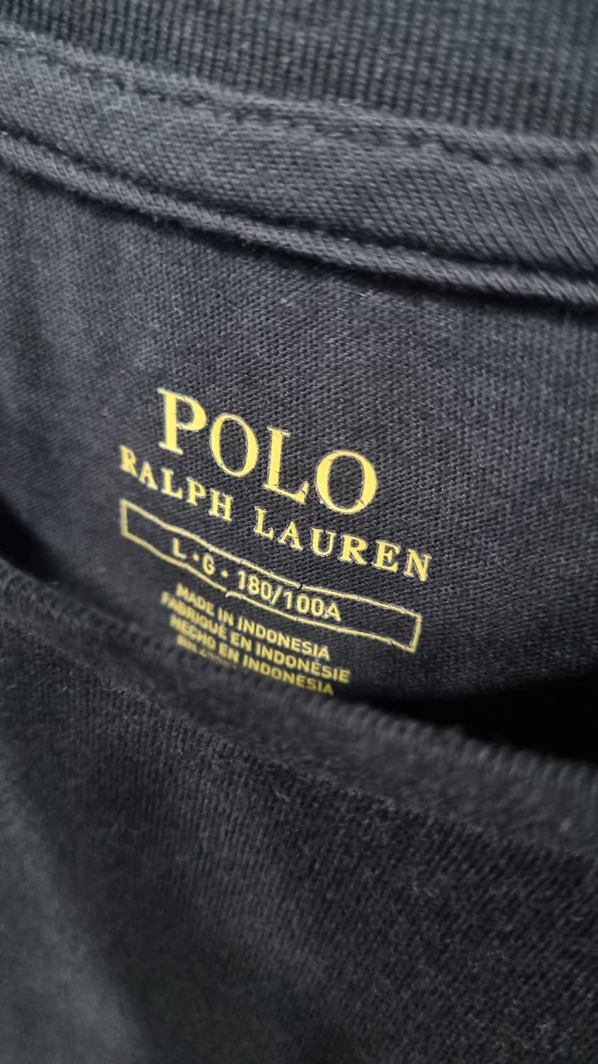 Polo Ralph Lauren 여름 검정색 반팔티 105~110 상품이미지3