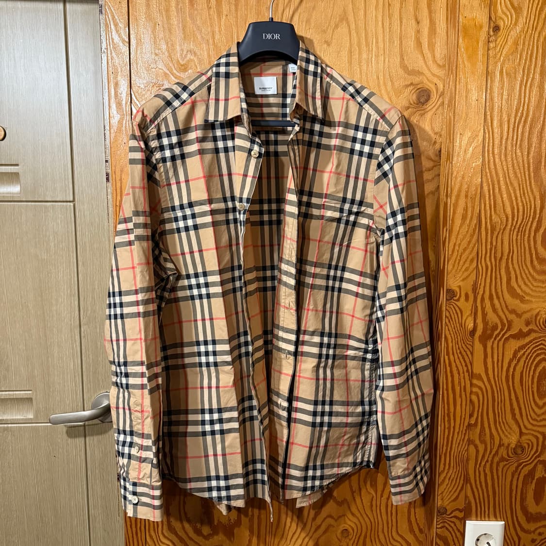 버버리 신형 노바체크 셔츠 판매 합니다. 상품이미지2